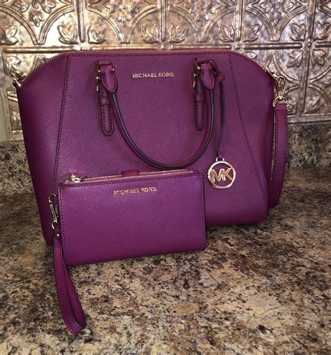 michael kors magenta bag|michael kors wallet.